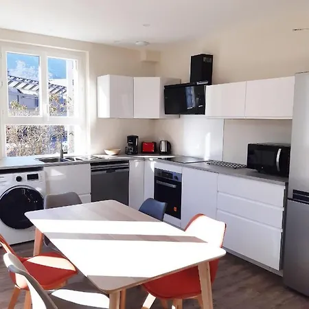 T3 Neuf 65m2 5 Personnes Avec Jardin Au Calme, Menage Inclus, Local Velo Appartamento Bagnères-de-Luchon